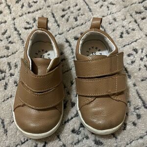 Pretty Brave BROOKLYN Tan leather Toddler sz EU 22 US 6
